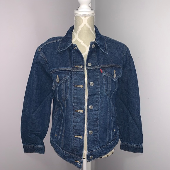 🆕 Levi’s Ex-Boyfriend Trucker Jacket - Picture 6 of 6